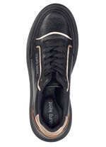 laurakent, trendige Damen-Sneaker, Weite H, mit herausnehmbarem Fussbett SCHWARZ