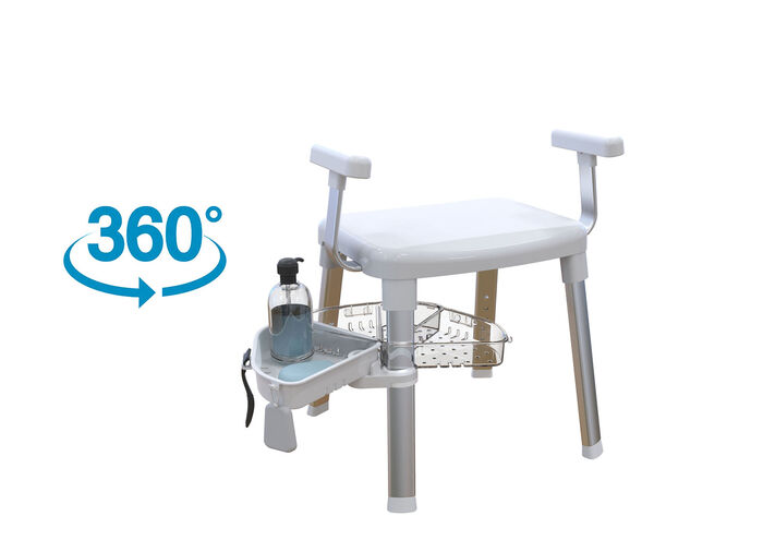 Dusch-und Badehocker aus hochwertigem Kunsstoff 