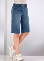 Jeans-Bermudas in 5-Pocket-Form 