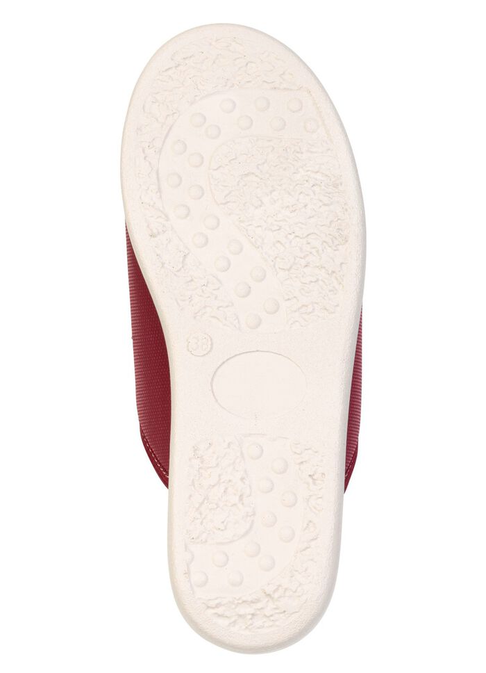 Bequeme Damen-Hausschuhe, Weite H, mit Klettverschluss 