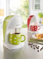 1-Tassen-Kaffeemaschine f&uuml;r den schnellen Kaffeegenuss ROT