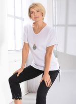 Tunika mit V-Ausschnitt 