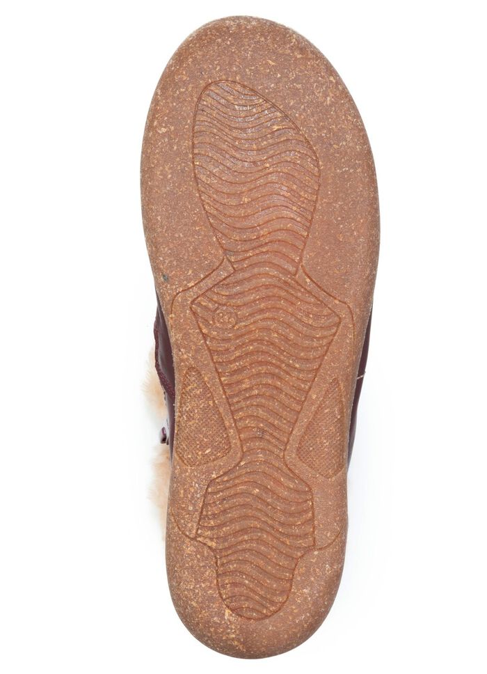 ELENA EDEN, gef&uuml;tterte Damen-Boots, Winterschuhe, Weite G, mit herausnehmbarem Fussbett BORDEAUX