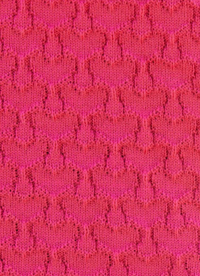 Strickjacke mit Strukturdessin 