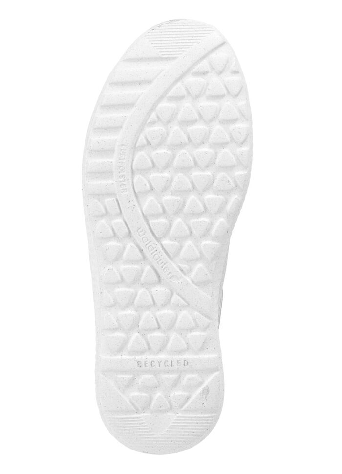 Waldl&auml;ufer, bequeme Damen-Schn&uuml;rschuhe, Weite K, mit herausnehmbarem Fussbett BLEU-SILBER