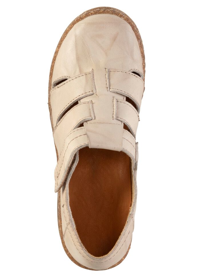 ELENA EDEN Slipper mit Knitter-Struktur 