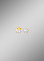 Ohrstecker mit Brillanten und Diamanten 