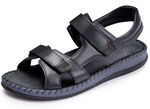 Gemini Sandale aus Rind-Nappaleder SCHWARZ