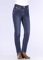 Jeans mit praktischer Handytasche DUNKELBLAU