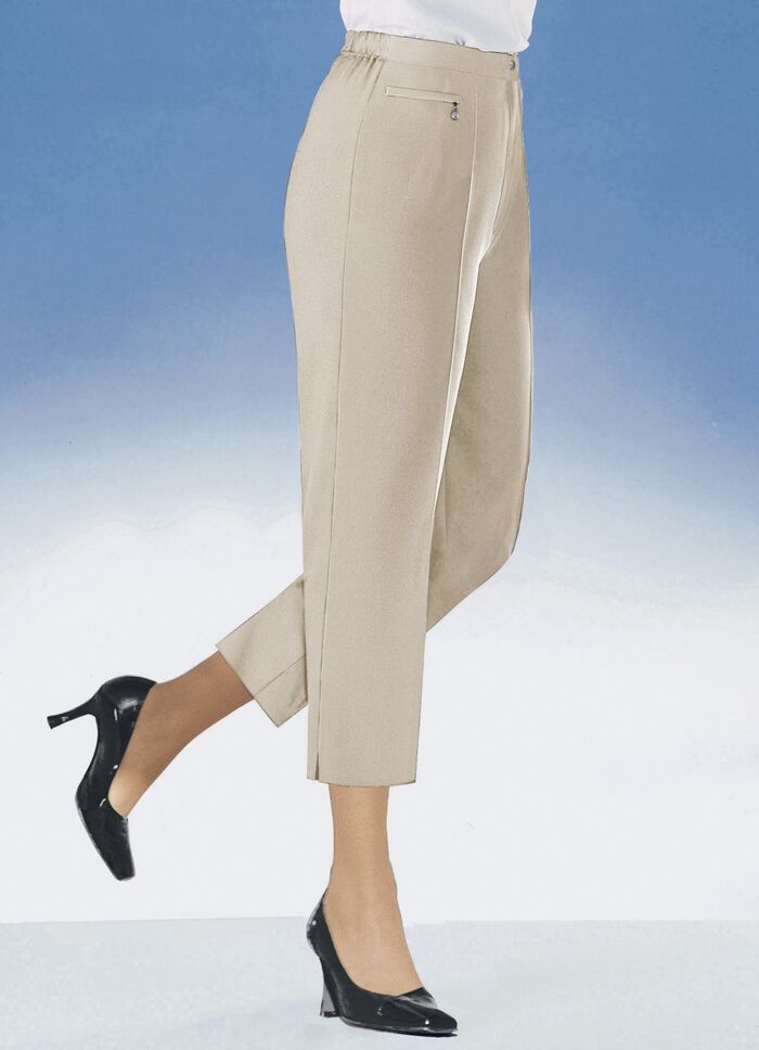 7/8-lange Komforthose BEIGE