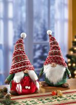 Wichtel aus Textilmaterial, 2er-Set 