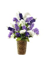 Fliederzweige im 6er-Set LILA