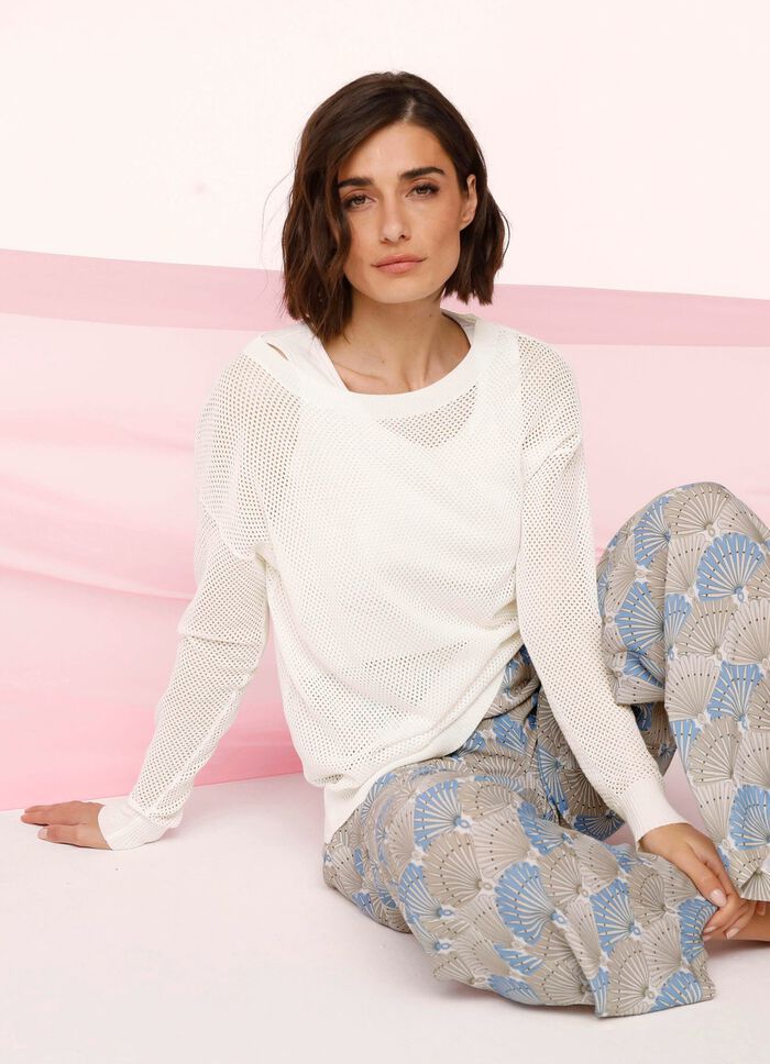 Pullover in Feinstrick 