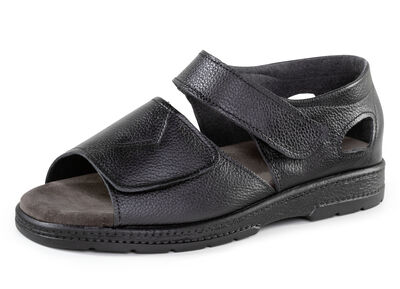 Bequeme Herren-Sandalen, Weite K, mit anatomisch geformtem Fussbett 