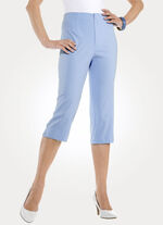 Caprihose mit komfortablem Dehnbund HELLBLAU