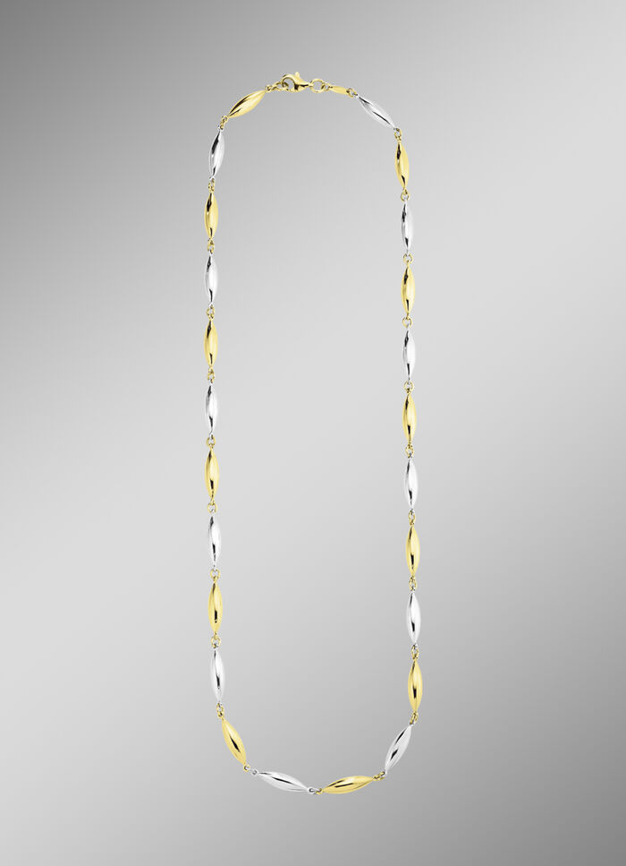 Hochwertige Halskette in Bicolor 