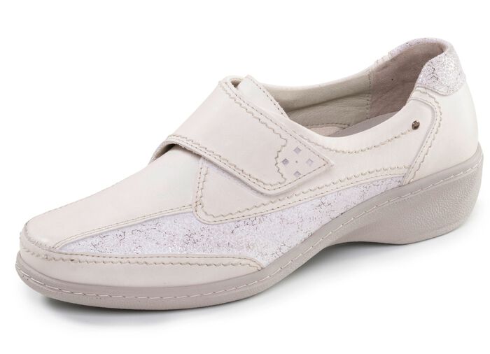 ELENA EDEN, komfortable Damen-Slipper, Weite G, mit herausnehmbarem Fussbett 