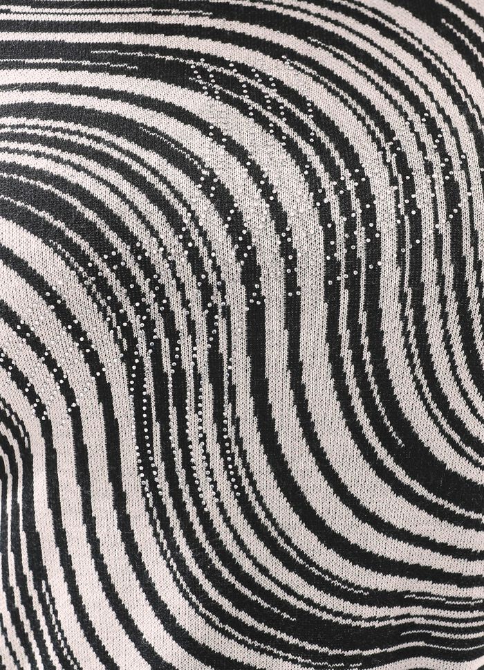 Tunika mit schwarzem G&uuml;rtel 