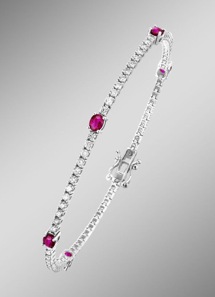 Hochwertiges Armband aus Weissgold 