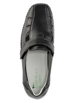 ELENA EDEN Mokassin-Trotteur mit luftigen Durchbr&uuml;chen SCHWARZ