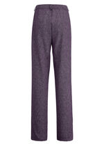 Hose in modischer Weite BROMBEER MEL.