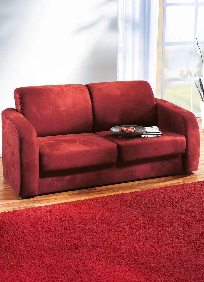 Funktionssofa mit pflegeleichtem Microfaser-Bezugsstoff BORDEAUX