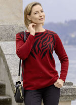 Pullover mit edler Strasszier 