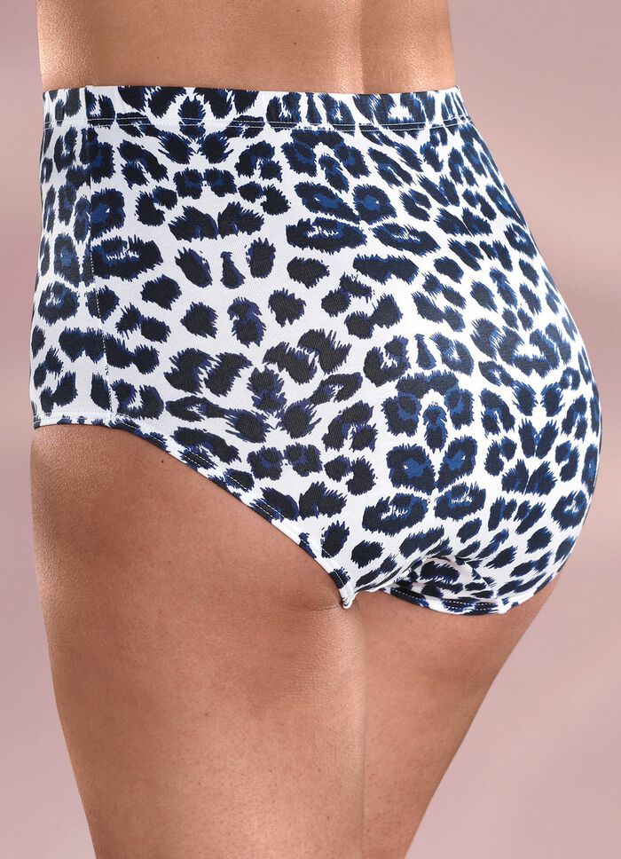 Dreierpack Slips mit Raubtierdessin 