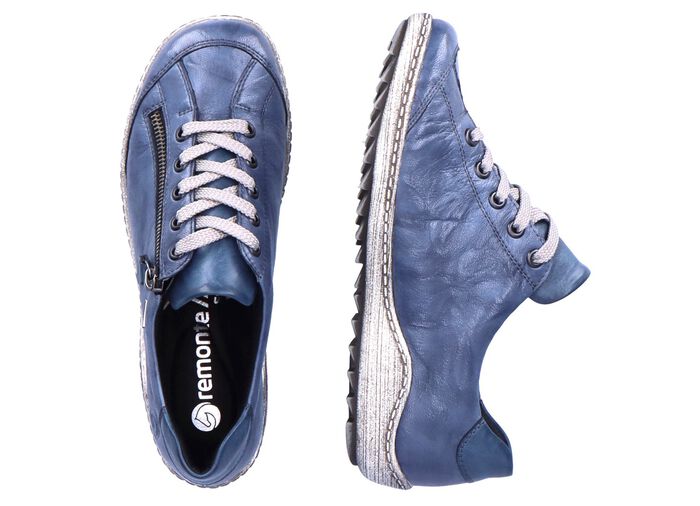 Remonte, bequeme Damen-Sneaker, Weite G, mit herausnehmbarem Fussbett 