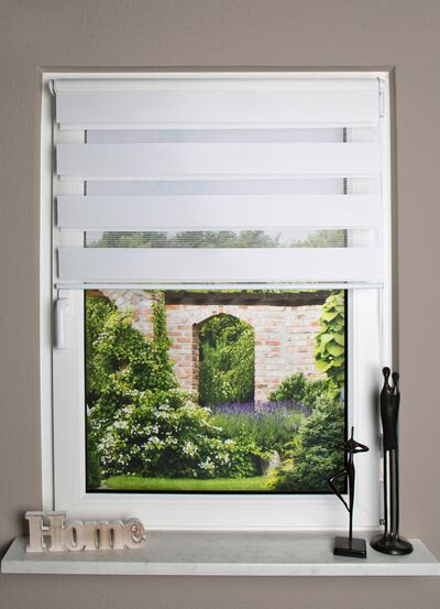 Kettenzugrollo mit Klemmtr&auml;gern 