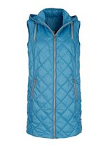 Steppweste mit dekorativem Zierband 