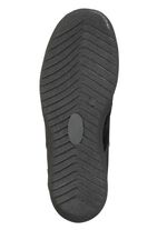 ELENA EDEN, gef&uuml;tterte Damen-Stiefeletten, Winterschuhe, Weite H, mit Lammfell SCHWARZ