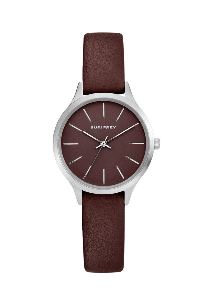 Quartz-Damenuhr mit Metallgehäuse 