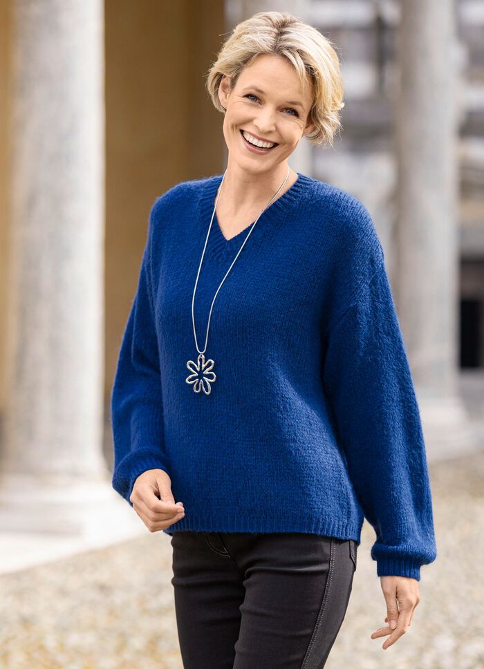 Pullover mit weichem Griff 