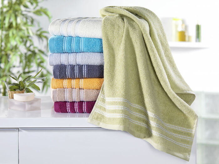 Flauschig weiche und saugstarke Frottier-Serie 