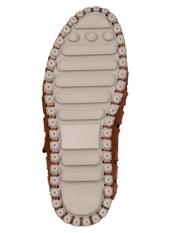 Sommerliche Herren-Slipper, mit herausnehmbarem Fussbett 