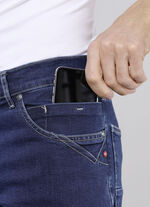 «Francesco Botti»-Jeans in 3 Farben DUNKELBLAU