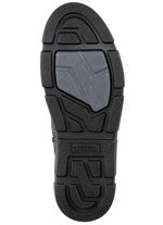 Waldläufer Stiefelette mit Zebra-Dessin SCHWARZ-GRAU