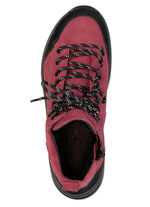 Sportliche Damen-Boots, Weite K, mit herausnehmbarem Fussbett ROT