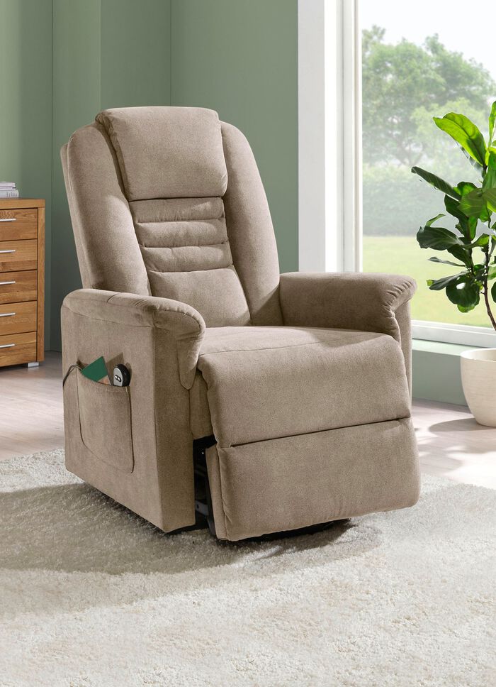 TV-Sessel mit Motor und Aufstehhilfe BEIGE