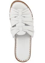 Andrea Conti Schlauchriemchen-Pantolette aus Nappaleder 