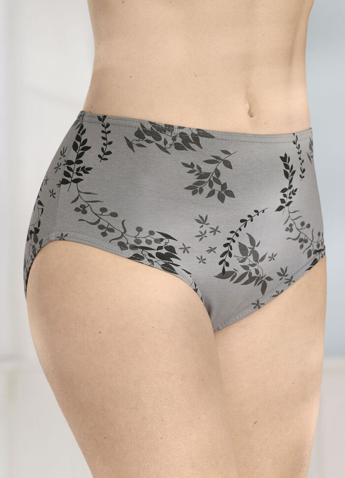 Sechserpack Slips mit Druckdessin 