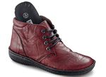 ELENA EDEN, schicke Damen-Boots, Weite G, mit herausnehmbarem Fussbett BURGUND