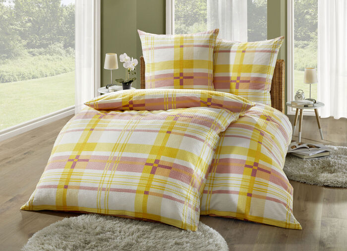 Bettwäsche-Garnitur PFIRSICH