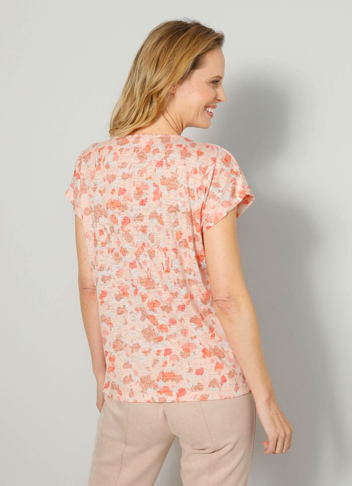 Shirt mit dekorativem Zierband 