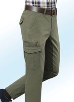 Hose mit Cargotaschen in 3 Farben OLIV