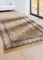 Br&uuml;cken und Teppiche in prachtvollem persischen Dessin 