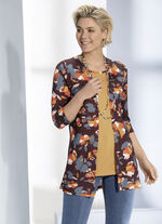 2-teiliges Set bestehend aus Shirtjacke und Tr&auml;gershirt 