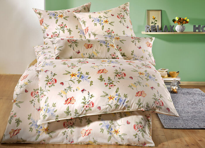 Mako-Satin Bettwäsche mit Reißverschluss