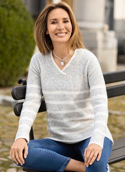 Pullover in flauschiger Qualität 